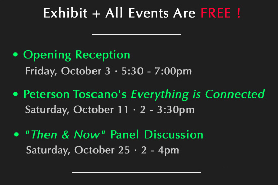 photo of text listing events